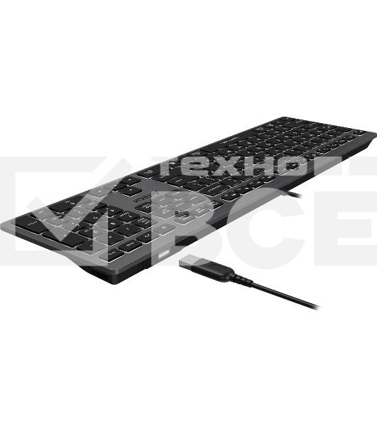 Клавиатура A4Tech Fstyler FX60H проводная, USB, серый/белый