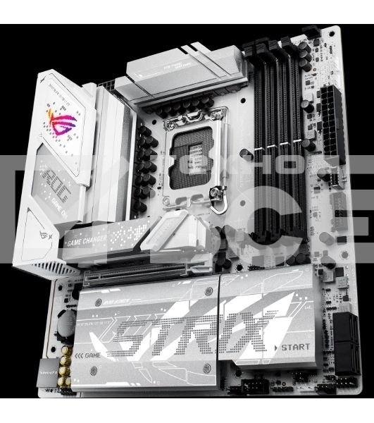 Материнская плата ASUS ROG STRIX B860-G GAMING WIFI, LGA 1851, Intel B860, 4xDDR5, 4xSATA, 4xM.2, 1xPCIe 5.0 x16, 1xDP, 1xHDMI, 1xThunderbolt 4, 1x 2.5Gb LAN, 1xUSB-C 20Gbps, 1xUSB-A 10Gbps, 3xUSB-A 5Gbps, 4xUSB-A 2.0, 2x3.5 мм, 7.1, mATX