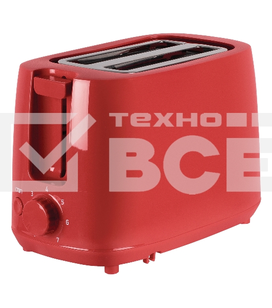 Тостер BBK TR82 красный