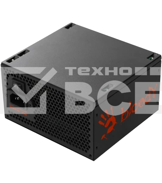 Блок питания Bloody BD-PS700W, 700Вт, 80 PLUS WHITE, 120мм, черный