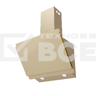 Вытяжка кухонная наклонная LEX FURIA 600 IVORY слоновая кость