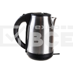 Чайник электрический Energy E-201 1.8л, нержавейка, черный