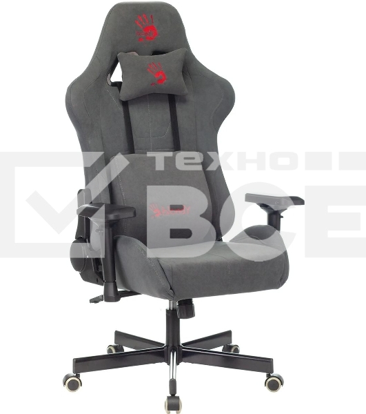Кресло игровое A4Tech Bloody GC-740 серый