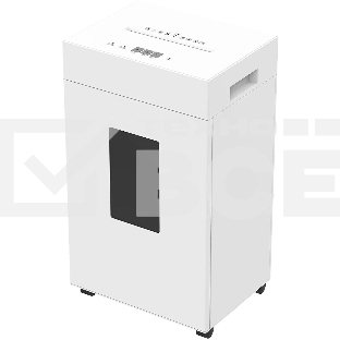 Шредер Cactus CS-SH-K9 белый (секр.P-4) перекрестный 15лист. 48лтр. скрепки скобы пл.карты