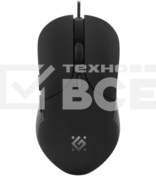 Мышь проводная Defender Oria GM-178 черный, 3600 dpi, USB, кнопки - 6