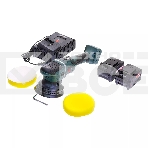 Профессиональная бесщеточная полировальная машина аккумуляторная KLPRO KLPS18B-80 (18В, Li-ion-2шт, 8.0А·ч, 125мм, М14, 2000-4800 об/мин З/У,сумка), фото3