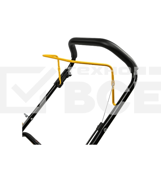 Газонокосилка бензиновая Kranz KR-430NSP несамоходная, 150 см3, 43 см