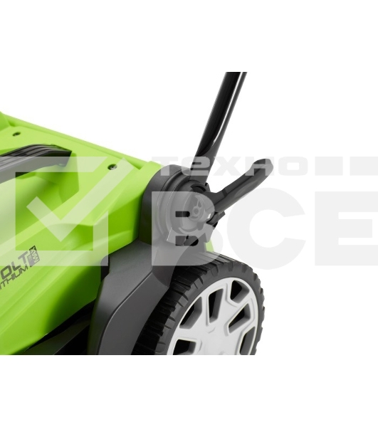 Газонокосилка аккум.GREENWORKS 2501907UA40В 35 см (в компл. 1 аккум 40В 2 А/ч + ЗУ)