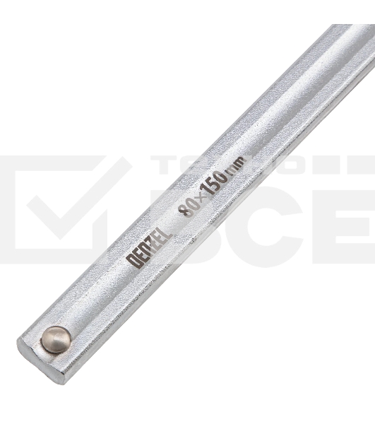 Струбцина Denzel F-образная, 80x150 мм, кованая