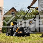 Скарификатор-аэратор бензиновый Denzel SAG-400, 212 см3, -15/+10 мм, 40 см, фото6