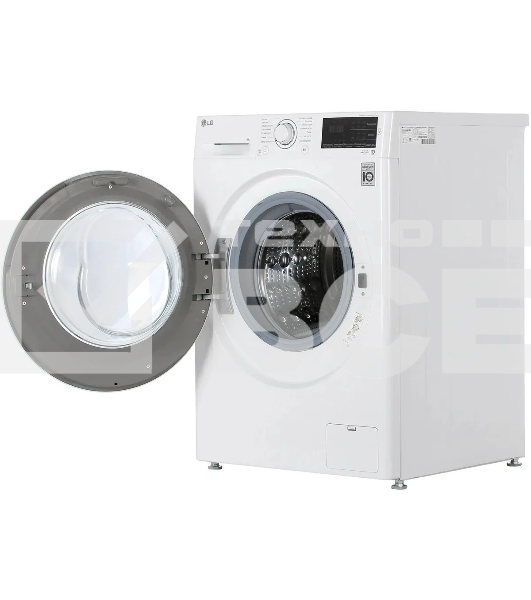 Стиральная машина LG F2J6TN0W 8кг, отжим: 1200об/мин, класс стирки: A, класс отжима: B, дисплей, защита от детей, белый