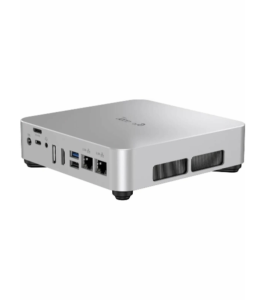 Мини ПК Acer Gadget E10 ETBox1 i5 13500H (2.6) 16Gb SSD 512Gb UHDG Win 11Pro 2x2.5GbitEth WiFi BT 120W серебристый/черный