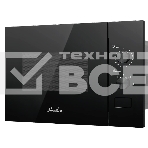 Встраиваемая микроволновая печь MONSHER MMH 1015 Noir, High-Tech, 15 л, мощность 600 Вт, 5 уровней мощности, размораживание, поворотное управление, черный, фото4