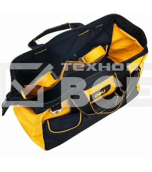 Сумка для инструментов с жестким пластиковым дном Deli DL586121