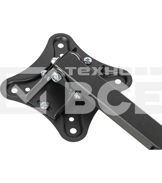 Кронштейн для телевизора Hama R1 118153 черный, 10'-27' макс. 15 кг, настенный, поворотно-выдвижной и наклонный