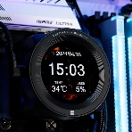 Система жидкостного охлаждения Thermalright Core Vision 360 (360mm, LED, Black, ARGB/Fans: 3x120mm, 72.37CFM, 27.7dBA, 2000RPM/Pump height 66mm, Rad thickness 27mm/S: 1700, 1200, 1851, 115X, 2011, 2066, AM5, AM4), фото2