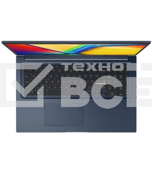 Ноутбук Asus Vivobook 17 X1704VA-AU1108/17.3'/IPS/Intel Core 7 150U/16/512Gb SSD/Intel Graphics/без ОС/синий/2.1kg