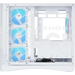Корпус SAMA V62S, Midi-Tower, белый, 4 x 120 мм, фото2