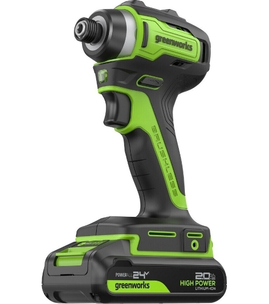 Винтоверт Greenworks ID3170 аккум. патрон:шестигр.1/4' (3804907CUA)