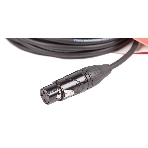 Кабель микрофонный FORCE FMC-06/9XLR (M) - XLR (F), высококачественный балансный, малошумящий с проводниками из безкислородной меди OFC, диаметр 6 мм, черные профессиональные металлические разъемы, длина 9 м, цвет черный, фото2