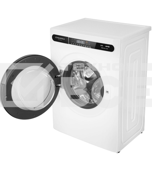 Стиральная машина Maunfeld MFWM148WH01 белый, загрузка фронтальная 8 кг, 1400 об/мин., класс: А+++