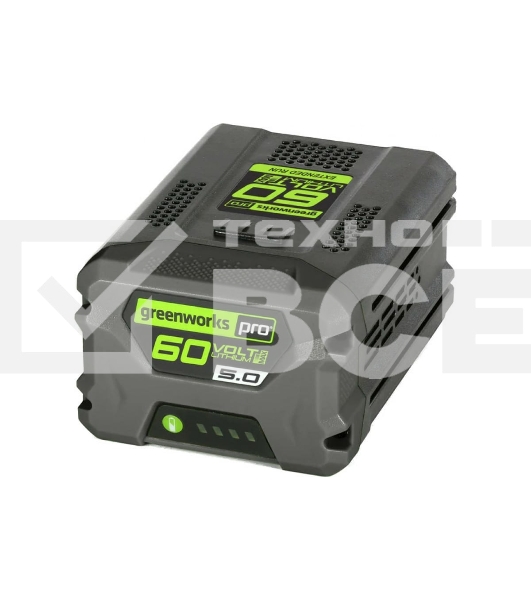 Аккумулятор GreenWorks G60B5, 60V, 5 А.ч (2944907)
