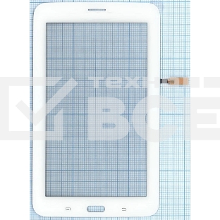 Сенсорное стекло (тачскрин) для Samsung Galaxy Tab 3 7.0 Lite SM-T111 3G, белое