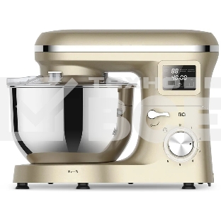 Планетарный миксер BQ MX640 Gold. Максимальная мощность 1600 Вт