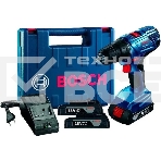 Дрель-шуруповерт Bosch GSB 180-LI Аккумуляторная, Кейс, фото 1