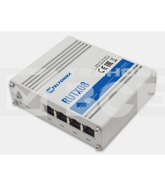 Маршрутизатор Teltonika RUTX08 4x 1Gbit RJ-45 / USB 2.0