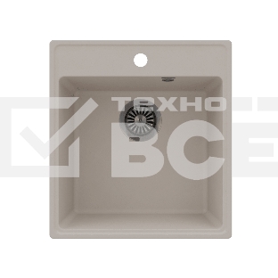 Кухонная мойка Maunfeld Perla 460 MFQS-460LBG светло-бежевый