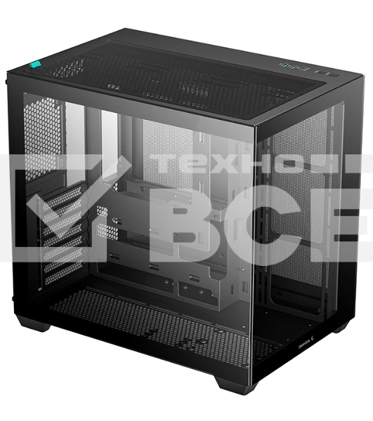Компьютерный корпус Deepcool CG530 черный без БП ATX 2x120мм 2x140мм 2xUSB 2.0 1xUSB 3.0 audio bott PSU