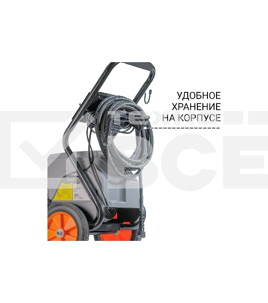 Мойка высокого давления Bort KEX-3200 2800 Вт, максимальное давление 90 бар, рабочее давление 70 бар, 20 л/мин, 47 кг, набор аксессуаров 10 шт