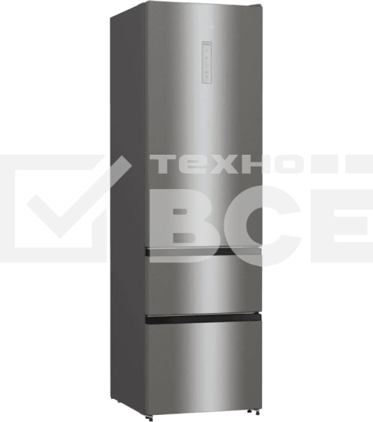 Холодильник Hisense RM469N4ACD двухкамерный, серый, 270/126, морозилка снизу, Total No Frost
