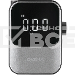 Автомобильный компрессор Digma QBK-120G серый, шланг 0.2м, фото 1