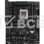 Материнская плата ASUS TUF GAMING B650E-PLUS WIFI, AM5, AMD B650, 4xDDR5, 4xSATA, 3xM.2, 1xPCIe 5.0 x16, 1xPCIe 4.0 x4, 2xPCIe 4.0 x1, 1xDisplayPort, 1xHDMI, 1x2.5Gb LAN, Wi-Fi 6E, Bluetooth 5.3, 1xUSB-C 20Gbps, 3xUSB-A 10Gbps, 6xUSB-A 2.0, 5x3.5 мм, 7.1,, фото 1