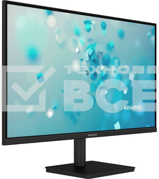 Монитор 27' Aquarius AQview B27F1 IPS 1920x1080, 75 Гц, 5 мс, 16:9, 250 кд/м², HDMI 2.0, VGA, 3.5 Jack, FreeSync, черный