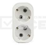 Разветвитель Smartbuy (SBE-16-A02-2z) 2 гнезда белый, фото3