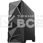 Компьютерный корпус Zircon Ares без БП (Midi Tower, Micro-ATX, черный, 1*USB3.0+2*USB2.0), фото5