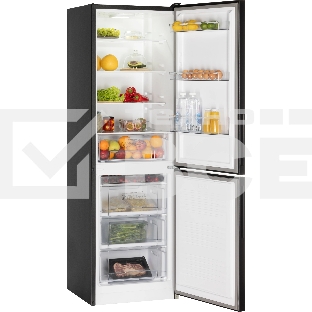 Холодильник Nordfrost NRG 162NF DTM темный титан двухкамерный 205/105л морозилка снизу, No Frost