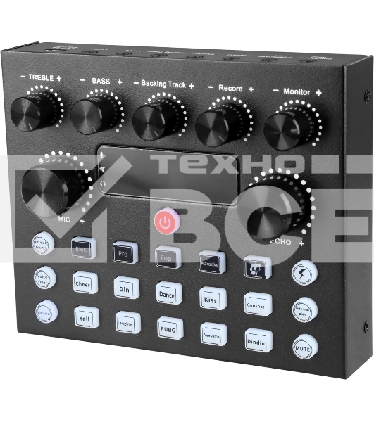 Микрофон проводной Оклик SM-600G 2.5м черный