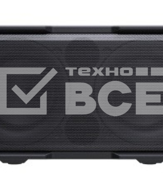 Колонка портативная Ural Молния Молния 600 черный 60W 2.0 BT/3.5Jack 3000mAh