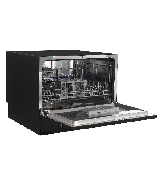 Посудомоечная машина Бирюса DWC-506/7 B, черный, 55см, 6 компл., 49 дБ, класс A+