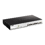 Коммутатор D-Link DGS-1210-10MP/F3A, 8×1 Гбит/с + 2×1 Гбит/с SFP, управляемый, фото2