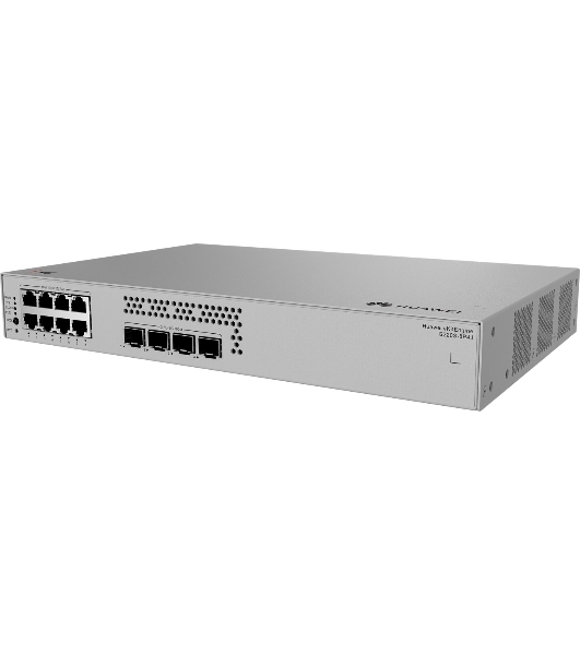 Коммутатор Huawei S220S-8P4J, 8×1 Гбит/с PoE+ + 4×2,5 Гбит/с SFP, управляемый