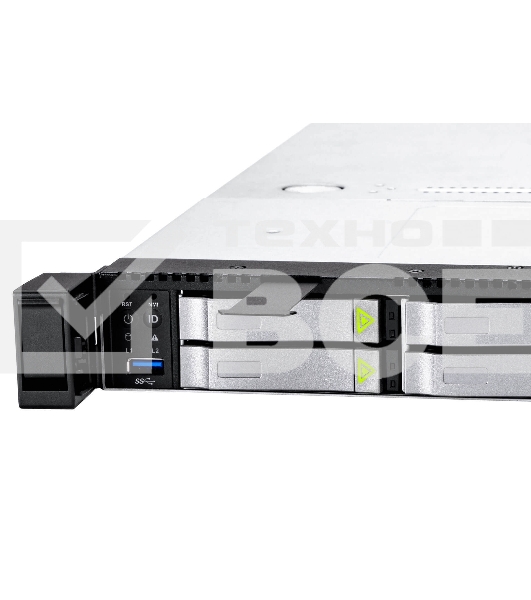 Компьютерный корпус InWin IW-RS110-07 2*750W, AcBel R1BA2751A, with UL62368*2/PDB AcBel R1BU4751A/FAN 4056mm*6/SLIMSAS *10 BP/2.5