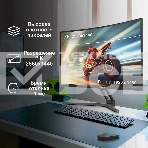 Монитор Digma Overdrive 27A510Q 27' VA 2560x1440, 165 Гц, 1 мс, 16:9, 300 кд/м2, 2xHDMI, 2xDP, изогнутый, черный, фото8