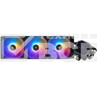 Система водяного охлаждения Thermalright Frozen Prism 360 ARGB Soc-AM5/AM4/1151/1200/2066/1700 черный 4-pin 27dB Al Ret (F-PRISM-360-BL-ARGB)