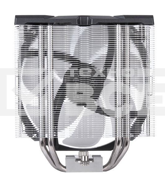 Вентилятор Silverstone G53ARV140ARGB20  High-performance 140mm CPU cooler with four Ø6mm copper heat-pipes designed specific 