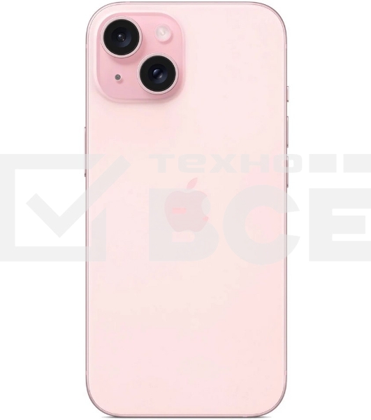 Смартфон Apple iPhone 15, 6/128Gb, розовый